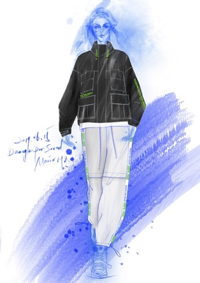 服装设计手稿与插画 从创意到产品设计的艺术旅程